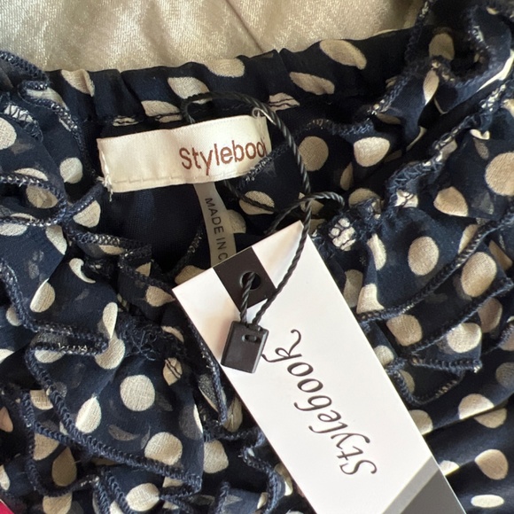 Stylebook Polkadot Chiffon Dress - Picture 6 of 6
